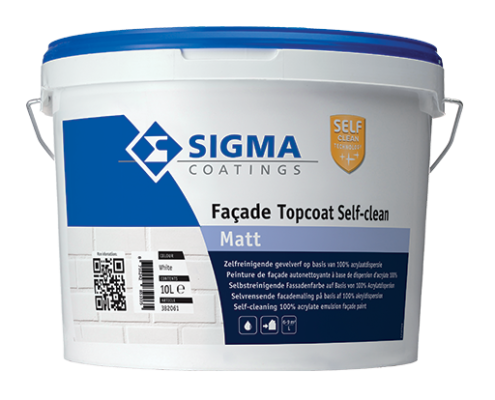 Facade Topcoat Self clean Matt cosmocolor montesilvano-pineto